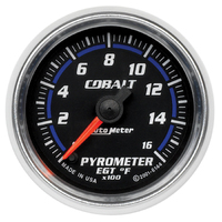 Cobalt 2-1/16" Stepper Motor Pyrometer Gauge (0-1600 °F)