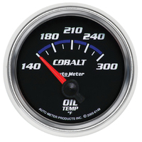 Cobalt 2-1/16" Oil Temperature Gauge w/ Air-Core (140-300 °F)