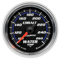 Cobalt 2-1/16" Stepper Motor Water Temperature Gauge (100-260 °F)