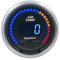 Cobalt 2-1/16" Dual Channel Air Temp Gauge (0-300 °F)