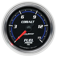 Cobalt 2-1/16" Stepper Motor Fuel Pressure Gauge (0-15 PSI)