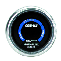 Cobalt 2-1/16" Narrowband Air/Fuel Ratio Gauge - Lean-Rich