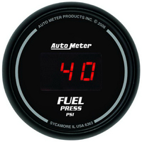 Sport-Comp Digital 2-1/16" Fuel Pressure Gauge (5-100 PSI)