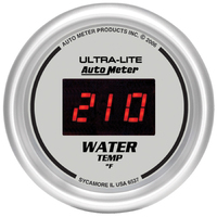 Ultra-Lite 2-1/16" Digital Water Temperature Gauge (0-340 °F)