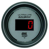 Ultra-Lite Digital 2-1/16" Oil Temperature Gauge (0-340 °F)