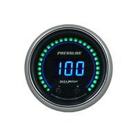 Cobalt Elite Digital 2-1/16" Two Channel Fluid Pressure Gauge w/ Selectable Scale PSI/Bar