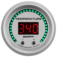 Ultra-Lite Elite Digital 2-1/16" Two Channel Fluid Temperature w/ Selectable Scale (°F/°C)