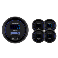 Cobalt Digital 5 Piece Gauge Kit (3-3/8" & 2-1/16")