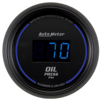 Cobalt Digital 2-1/16" Oil Pressure Gauge (5-100 PSI)