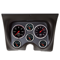 Designer Black 6 Gauge Direct-Fit Dash Kit (Camaro/Firebird 67-68)