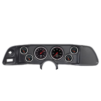 Designer Black 6 Gauge Direct-Fit Dash Kit (70-78 Camaro)