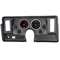 Designer Black 6 Gauge Direct-Fit Dash Kit (Nova 69-76)