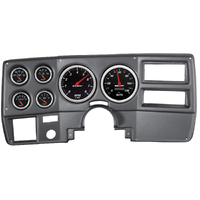 Designer Black 6 Gauge Direct-Fit Dash Kit (72-83 Chevy Truck/Suburban)