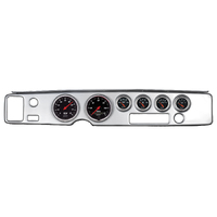Designer Black 6 Gauge Direct-Fit Dash Kit (Firebird 70-81)