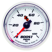 C2 2-1/16" Mechanical Boost Gauge (0-100 PSI)