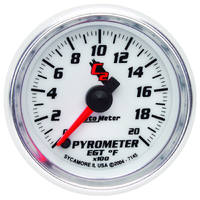C2 2-1/16" Stepper Motor Pyrometer Gauge (0-2000 °F)