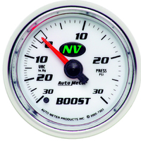 NV 2-1/16" Mechanical Boost/Vacuum Gauge (30 In Hg/30 PSI)