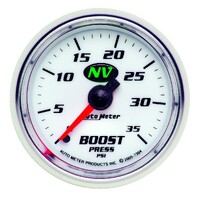 NV 2-1/16" Mechanical Boost Gauge (0-35 PSI)