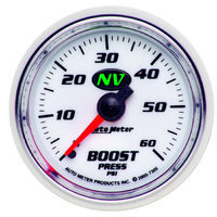 NV 2-1/16" Mechanical Boost Gauge (0-60 PSI)
