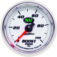 NV 2-1/16" Mechanical Boost Gauge (0-100 PSI)