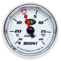 NV 2-1/16" Mechanical Boost/Vacuum Gauge (30 In Hg/20 PSI)