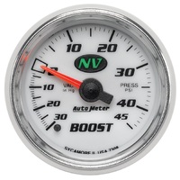 NV 2-1/16" Mechanical Boost/Vacuum Gauge (30 In Hg/45 PSI)