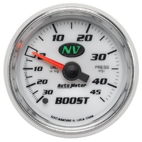 NV 2-1/16" Mechanical Boost/Vacuum Gauge (30 In Hg/45 PSI)