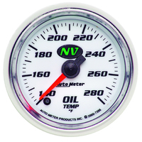 NV 2-1/16" Stepper Motor Oil Temperature Gauge (140-280 °F)