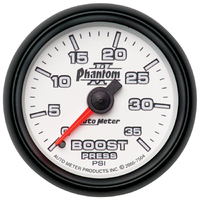 Phantom II 2-1/16" Mechanical Boost Gauge (0-35 PSI)