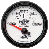 Phantom II Mopar 2-1/16" Transmission Temperature Gauge w/ Air Core (100-250 °F)