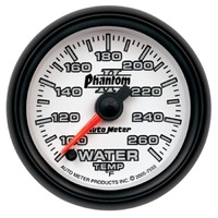 Phantom II 2-1/16" Stepper Motor Water Temperature Gauge (100-260 °F)