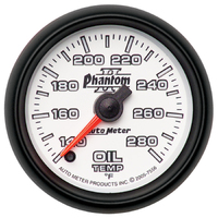 Phantom II 2-1/16" Stepper Motor Oil Temperature Gauge (140-280 °F)