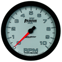 Phantom II 5" In-Dash Tachometer (0-10,000 RPM)