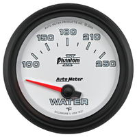 Phantom II 2-5/8" Water Temperature Gauge w/ Air-Core (100-250 °F)