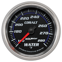 Cobalt 2-5/8" Mechanical Water Temperature Gauge (140-280 °F) 6 ft