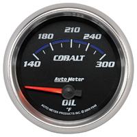 Cobalt 2-5/8" Oil Temperature Gauge w/ Air-Core (140-300 °F)
