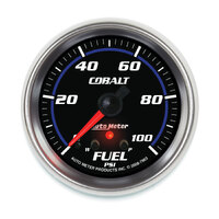 Cobalt 2-5/8" Stepper Motor Fuel Pressure Gauge w/ Peak & Warn (0-100 PSI)