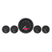 GT 5 Piece Gauge Kit w/ Electric Speedometer (3-3/8" & 2-1/16")