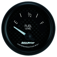 GT Series 2-1/16" SSE Fuel Level Gauge w/ Air-Core (0-90Ω)