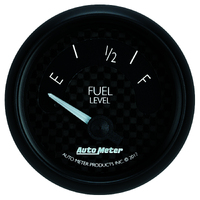 GT Series 2-1/16" SSE Fuel Level Gauge w/ Air-Core (73-10Ω)