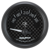 GT 2-1/16" Oil Temperature Gauge w/ Air-Core (140-300 °F)