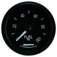 GT 2-1/16" Stepper Motor Fuel Pressure Gauge (0-100 PSI)