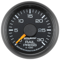 GM Factory Match 2-1/16" Stepper Motor Fuel Rail Pressure Gauge (0-30K PSI)