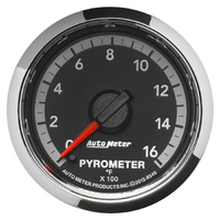 Gen 4 Dodge Factory Match 2-1/16" Stepper Motor Pyrometer Gauge (0-1600 °F)