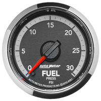 Gen 4 Dodge Factory Match 2-1/16" Stepper Motor Fuel Pressure Gauge (0-30 PSI)