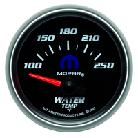 Mopar 2-1/16" Water Temperature Gauge w/ Air Core (100-250 °F)