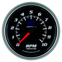 3-3/8" In-Dash Mopar Tachometer (0-10,000 RPM) Black