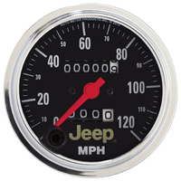 Jeep 3-3/8" Mechanical Speedometer (0-120 MPH)
