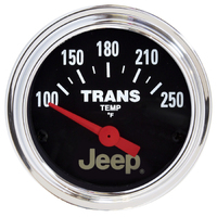 Jeep Mopar 2-1/16" Transmission Temperature Gauge w/ Air Core (100-250 °F)
