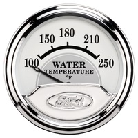 Ford Masterpiece 2-1/16" Water Temperature Gauge w/ Air Core (100-250 °F)